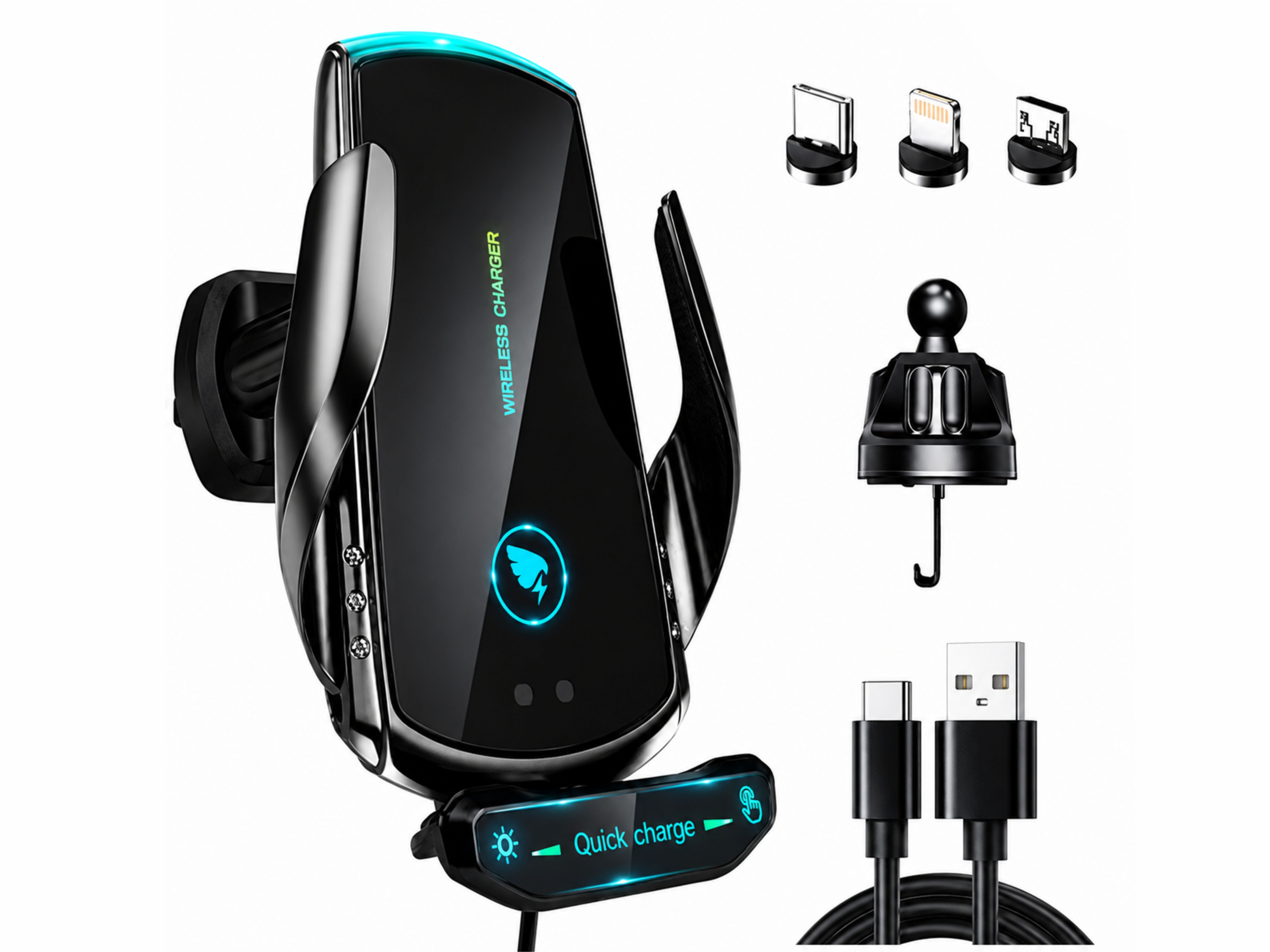 Car Dashboard Wireless Phone Charger