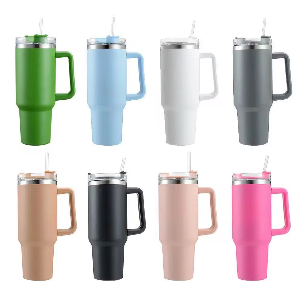 STANLEY FLASK STYLE WITH STRAW