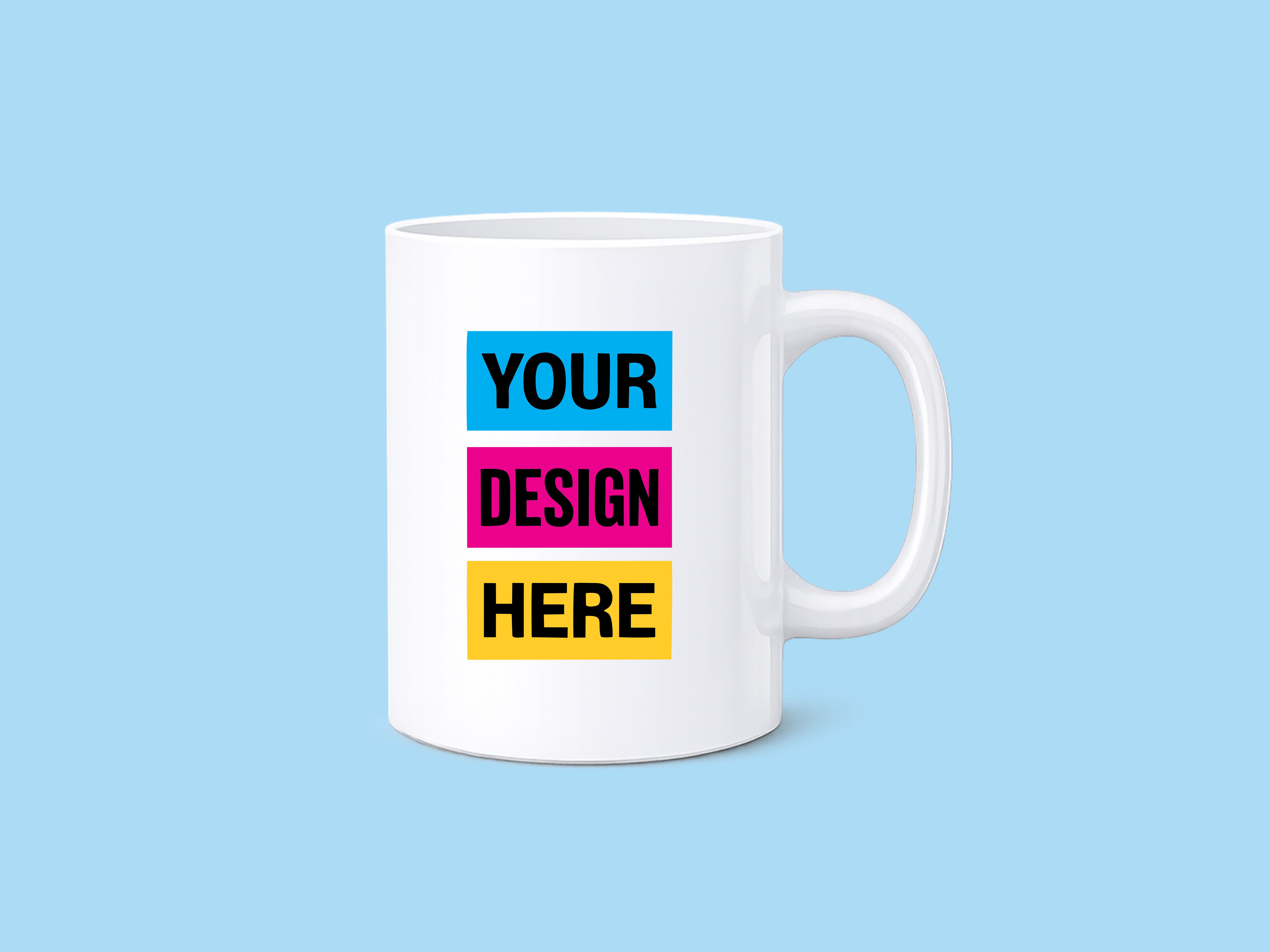 Coated Mug with branding (big size) 20 oz
