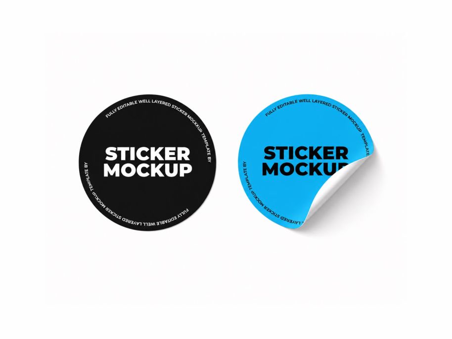 Round Stickers (3 inch Diameter) print and cut