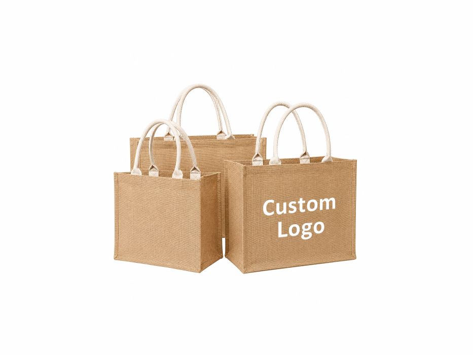 Custom Jute Tote Bags