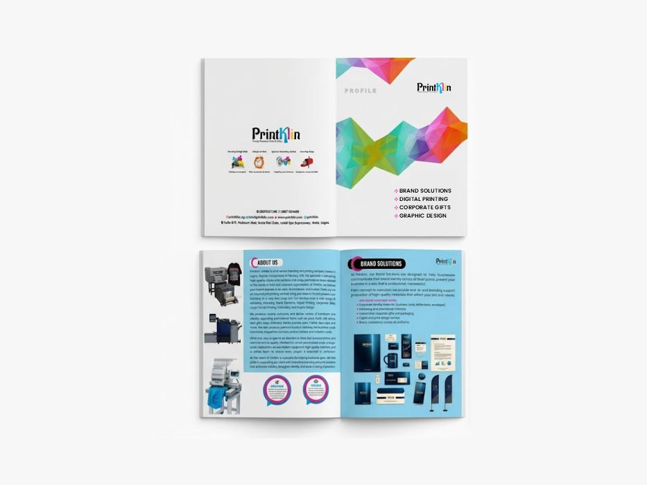 company profile design