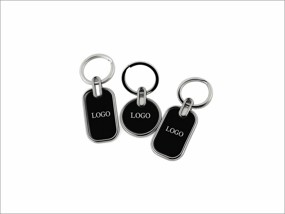 Branded Metal Keychain Collection