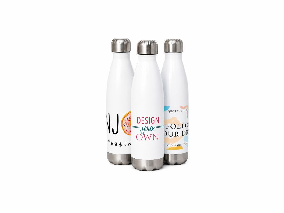 Sleek Steel Vacuum Flask