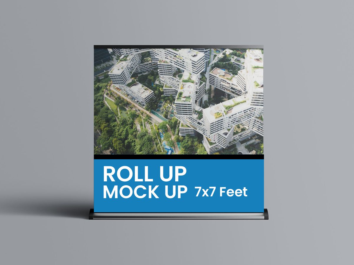 Rollup Banner with big base 7ft